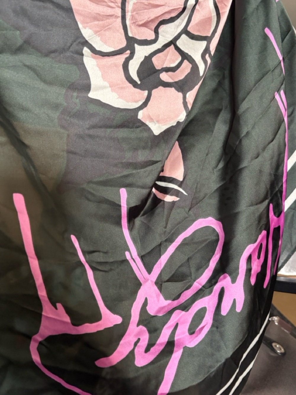 Ed Hardy Black Scarf